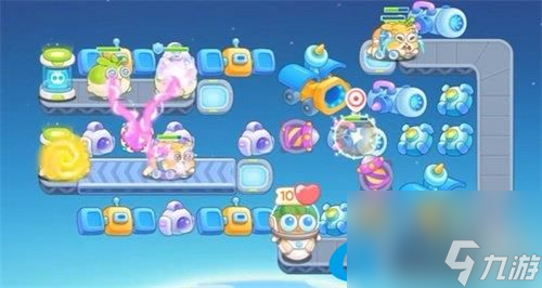 保卫萝卜4太空穿越34关攻略-传送带速度攻克