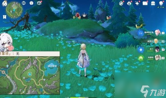 原神4.2虹彩蔷薇藏宝图任务流程