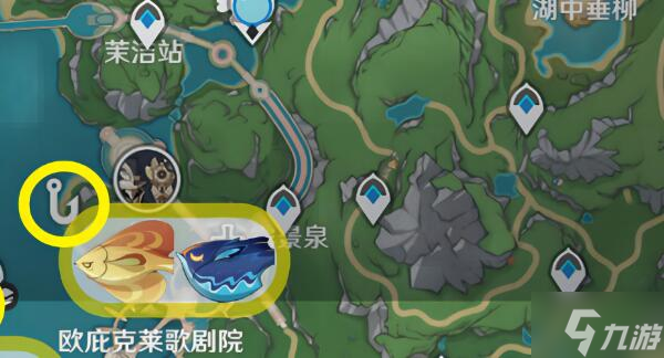 原神灰河渡手钓鱼点位置攻略
