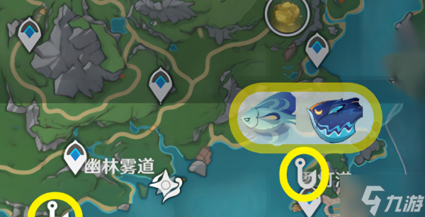 原神灰河渡手钓鱼点位置攻略