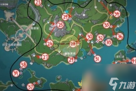 原神4.2水神瞳位置一览