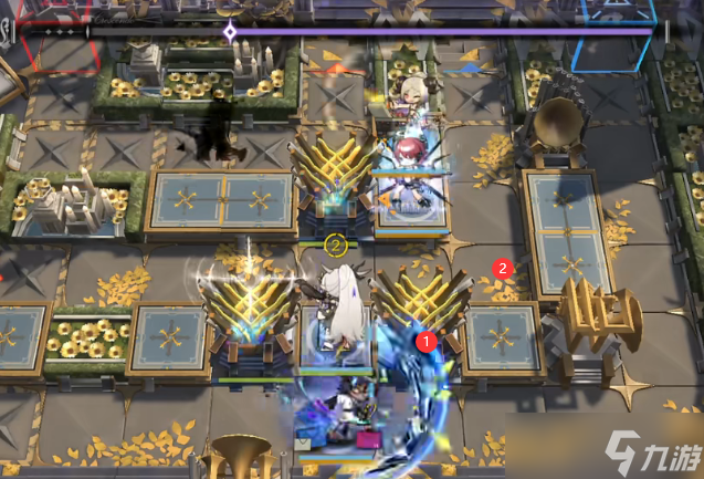 明日方舟崔林特尔梅之金EX4任务突袭摆完挂机