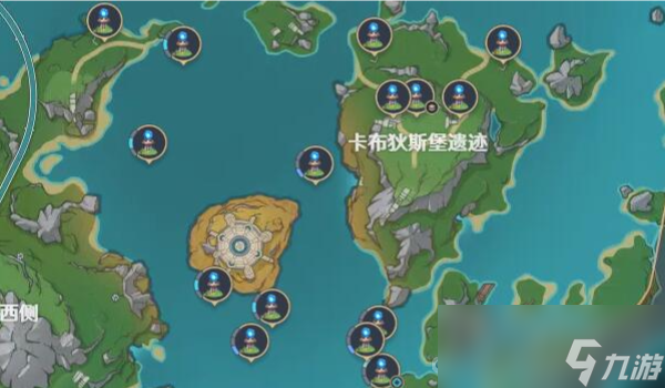 《原神》4.2活动机关解谜宝箱位置