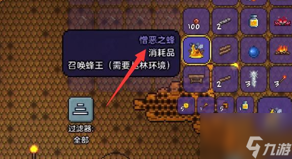 泰拉瑞亚蜂王在哪？_泰拉瑞亚蜂王召唤