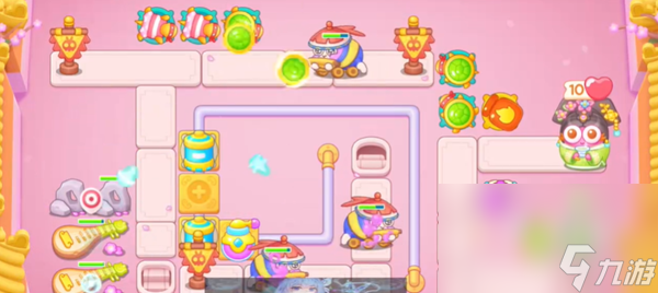 《保卫萝卜4秋妃传》第103关通关攻略