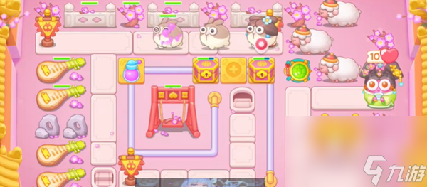 《保卫萝卜4秋妃传》第103关通关攻略