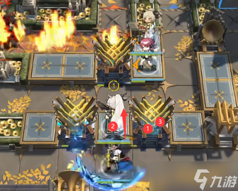 明日方舟崔林特尔梅之金EX4任务突袭摆完挂机