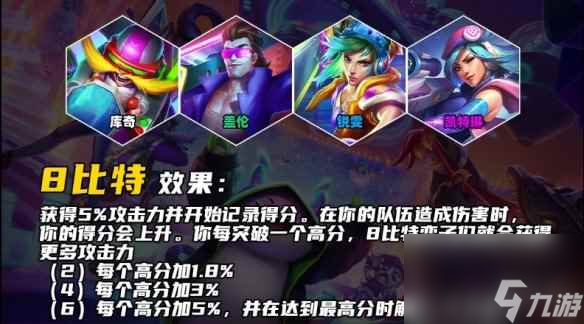 《云顶之弈手游》8比特羁绊介绍 s108比特羁绊什么效果