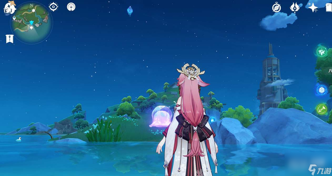 原神伊黎耶林区水神瞳位置介绍