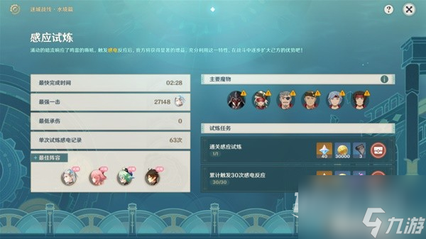 原神迷城战线水境篇第一天关卡打法指南