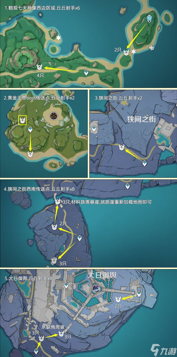 《原神》丘丘射手在哪 丘丘射手材料地图位置