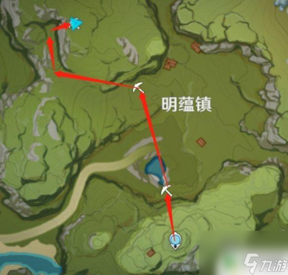 夜泊石原神采集路线 夜泊石最快采集路线推荐