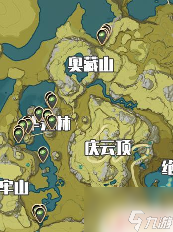 原神地图攻略莲蓬 《原神》中莲蓬的位置一览