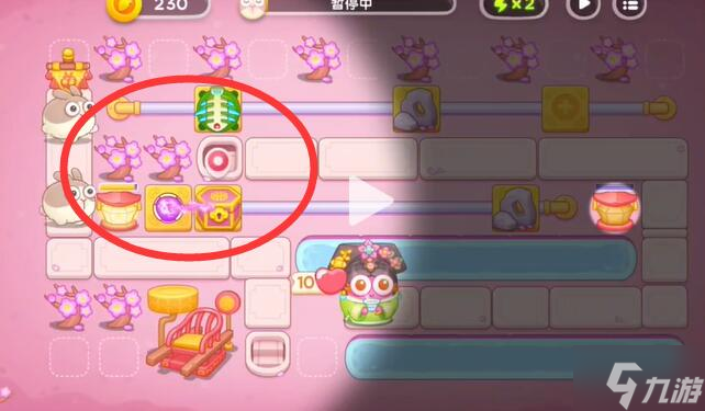 保卫萝卜4秋妃传第95关攻略