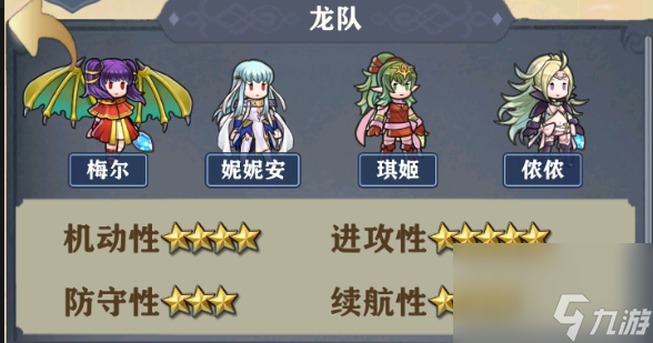 《<a id='link_pop' class='keyword-tag' href='https://www.9game.cn/xypd/'>新月派对</a>》阵容推荐-龙队