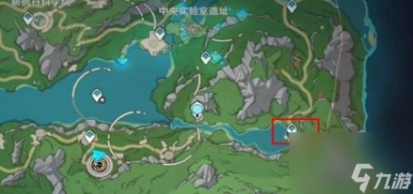 《原神》神秘的矿石分布图