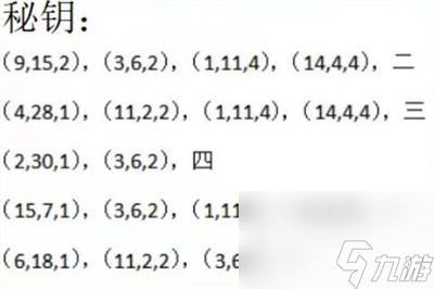 犯罪大師圣樓秘鑰答案分享