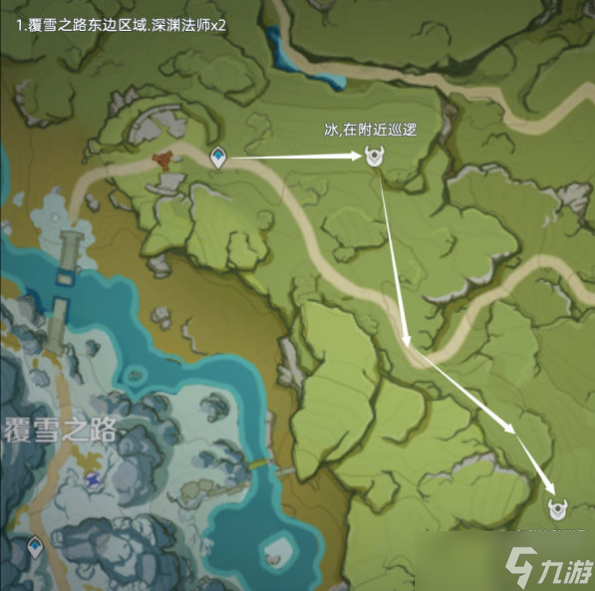 原神深渊法师分布图