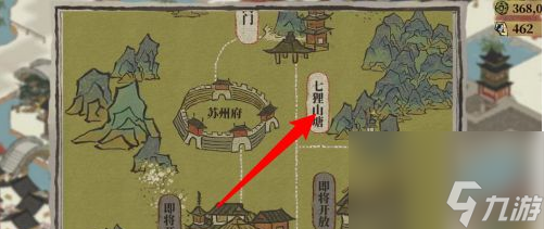 江南百景图桃花地图位置在哪里-桃花地图位置介绍
