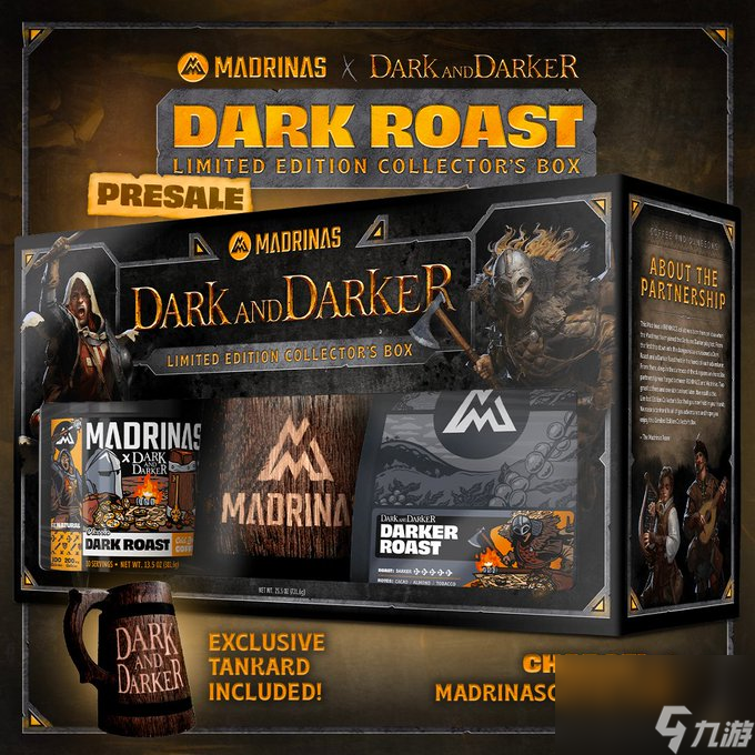 多人生存游戏《Dark and Darker》再次推出联名咖啡收藏