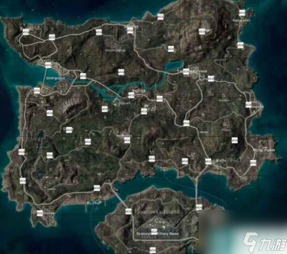 《pubg》艾倫格密室位置圖一覽