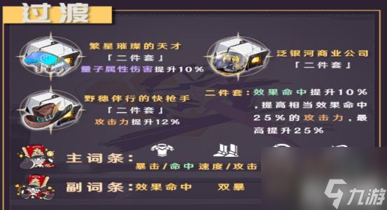 崩坏星穹铁道2024银狼遗器怎么选（2024银狼遗器推荐）