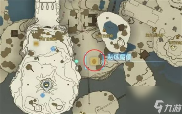 《塞尔达传说王国之泪》空岛矿石兑换位置