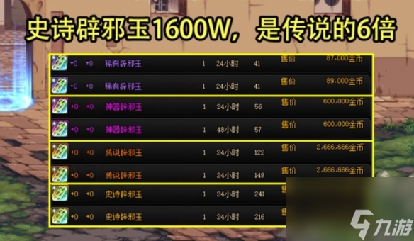 《dnf》辟邪玉獲取位置介紹