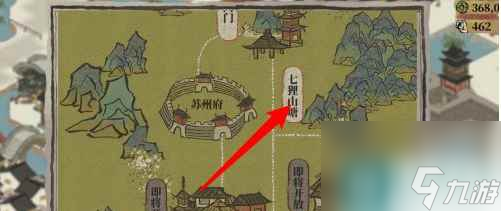 《江南百景图》桃花地图位置介绍