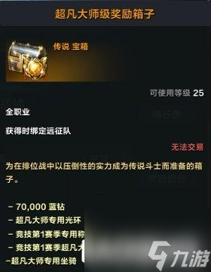 命运方舟排位战第一赛季排行榜奖励一览