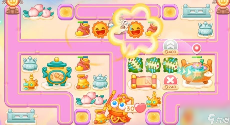 《保卫萝卜4》秋妃传第99关怎么快速通关 第99关速通玩法解析[图文]