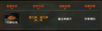 《星球重启》弱点伤害食谱介绍