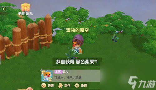 摩尔庄园黑色浆果所在位置一览-黑色浆果采集位置介绍