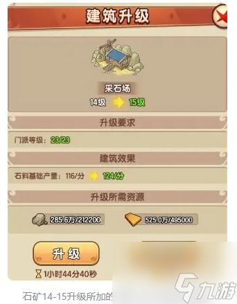 我要当掌门石头木头和银币如何提高产量-提高产量方法介绍「详细介绍」