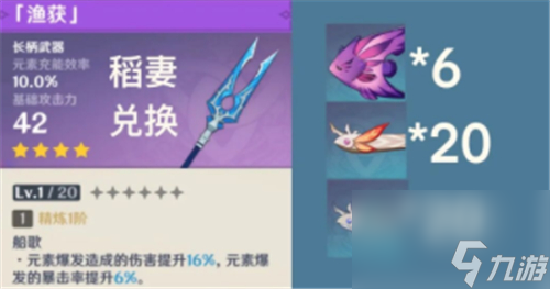 原神渔获钓鱼点位置分布图-兑换鱼叉需要的鱼在哪钓