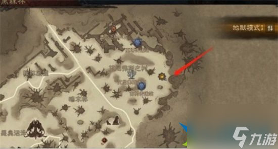 暗黑破坏神不朽黑森林隐秘遗迹在哪里 黑森林隐秘遗迹位置分享