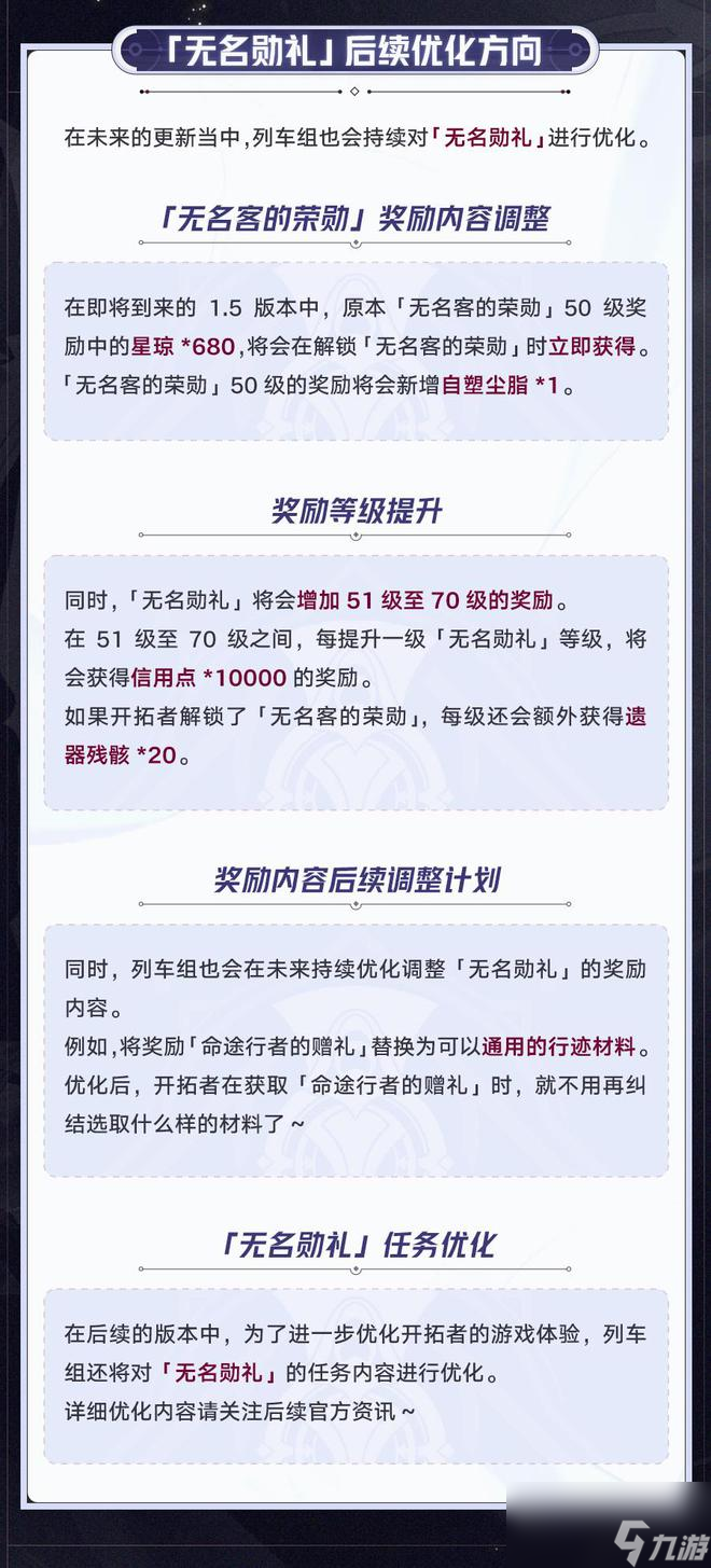 【崩坏：星穹铁道】新一轮更新来了！忘却之庭将迎来关键优化！