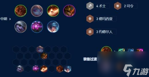 云顶之弈s9岩雀主c阵容攻略