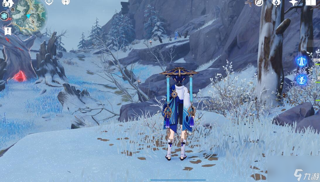 原神4.2雪山图形对抗实验录拍照位置