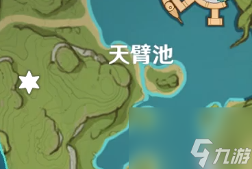 原神3.0版本天臂池草神瞳位置在哪