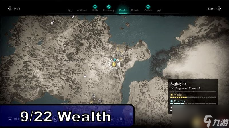 《刺客信條：英靈殿》全收集圖文攻略 全財富神秘傳說文物裝備技能等收集品位置