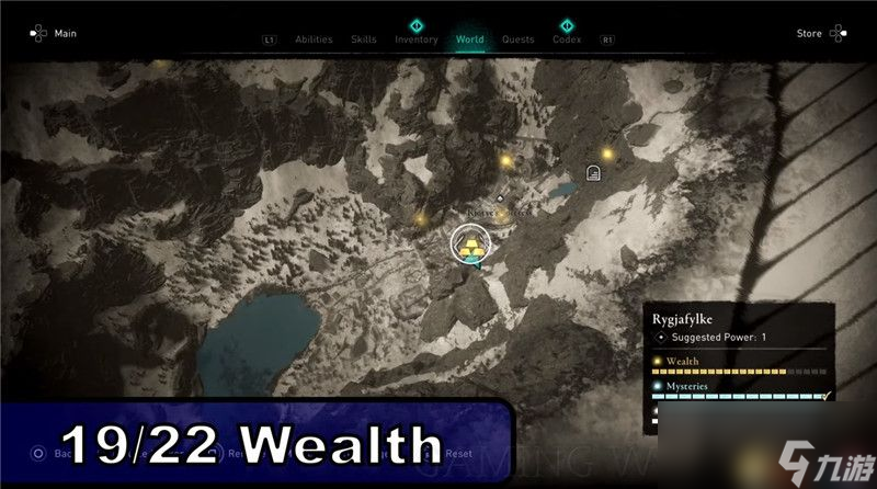 《刺客信條：英靈殿》全收集圖文攻略 全財富神秘傳說文物裝備技能等收集品位置