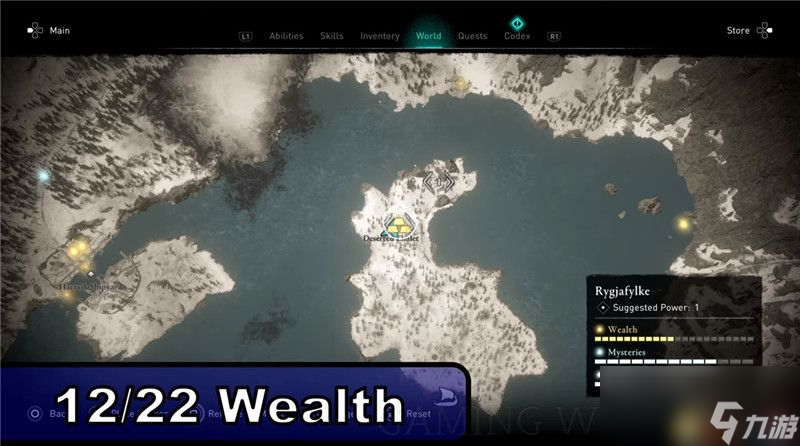 《刺客信條：英靈殿》全收集圖文攻略 全財富神秘傳說文物裝備技能等收集品位置