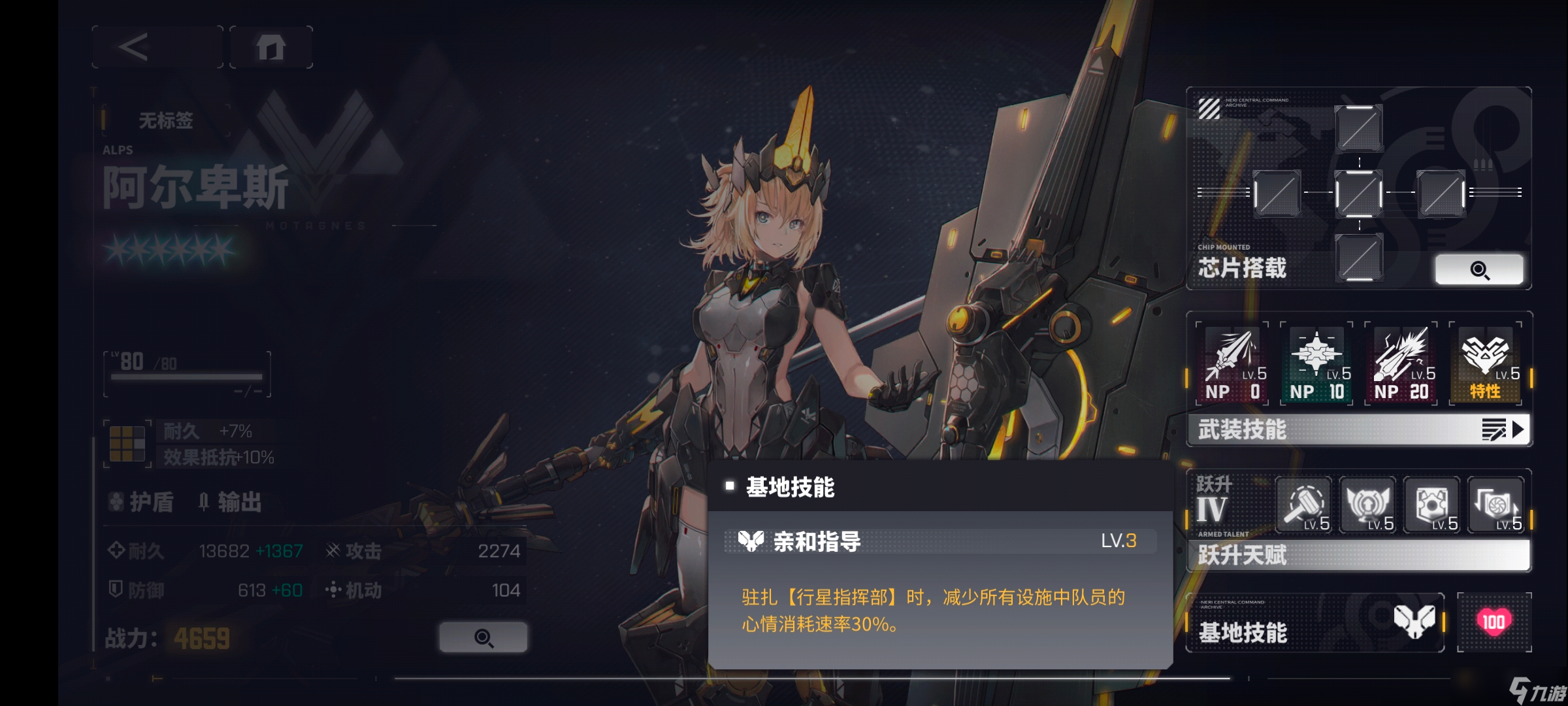 交错战线六星角色阿尔卑斯技能介绍