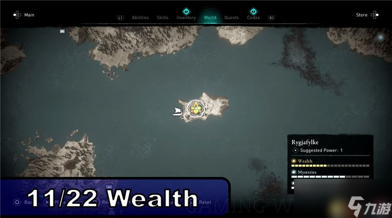 《刺客信條：英靈殿》全收集圖文攻略 全財富神秘傳說文物裝備技能等收集品位置