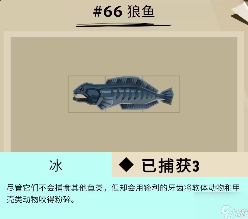 渔帆暗涌冰寒之境全鱼类图鉴