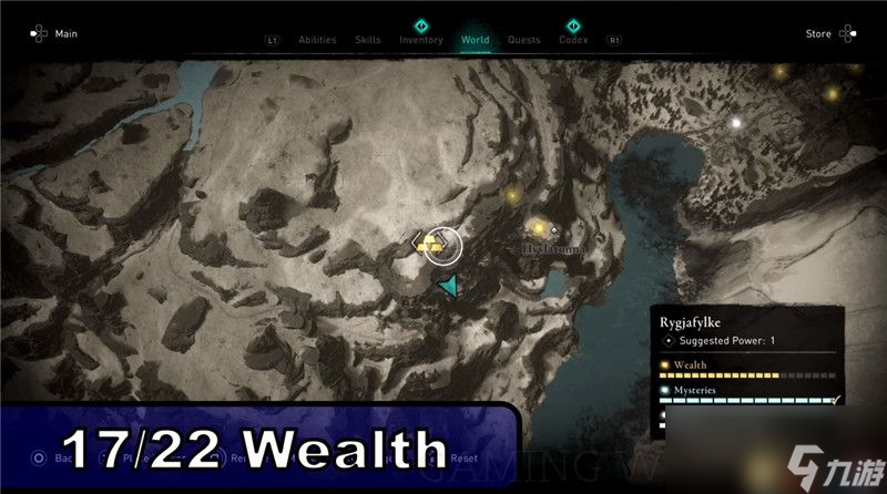 《刺客信條：英靈殿》全收集圖文攻略 全財富神秘傳說文物裝備技能等收集品位置