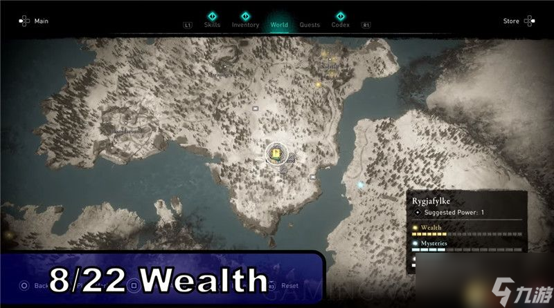 《刺客信條：英靈殿》全收集圖文攻略 全財富神秘傳說文物裝備技能等收集品位置