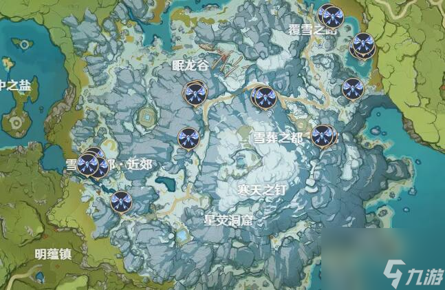 原神基本呈蓝色的野生动物是什么
