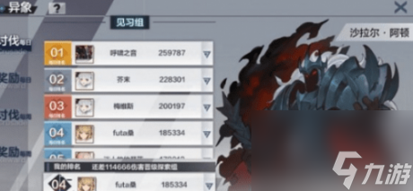 一零计划沙拉尔阿顿怎么打世界BOSS沙拉尔阿顿打法攻略
